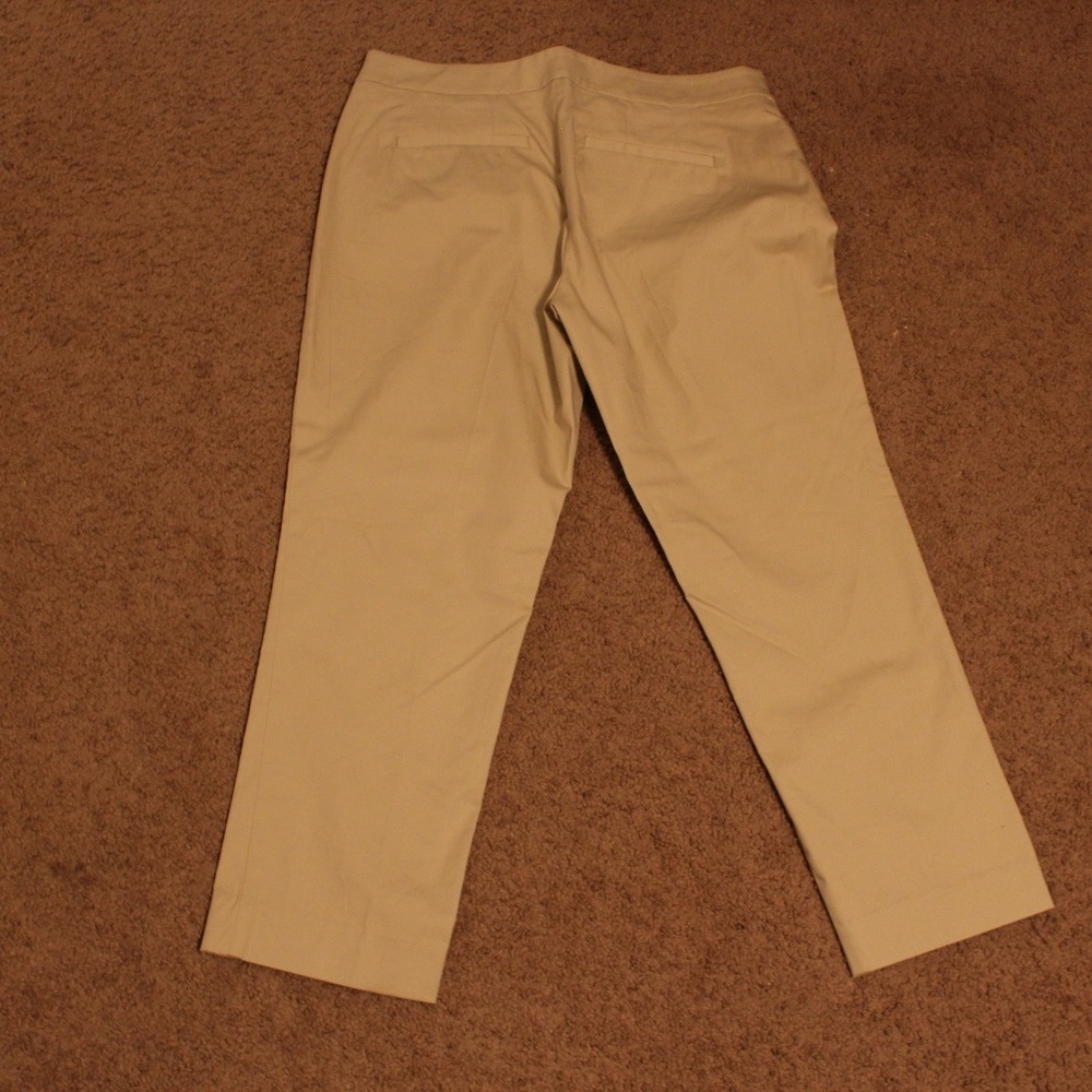 Khaki Work Capris - image 2